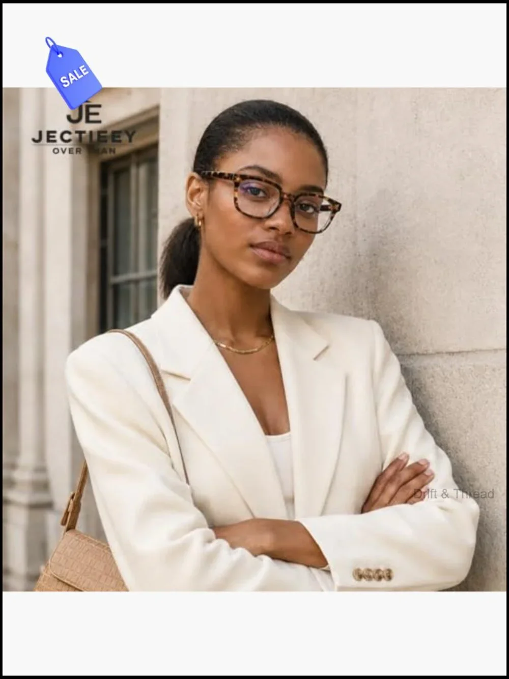Oversize Blue Light Blocking Glasses for Women Men Square Anti Eyestrain